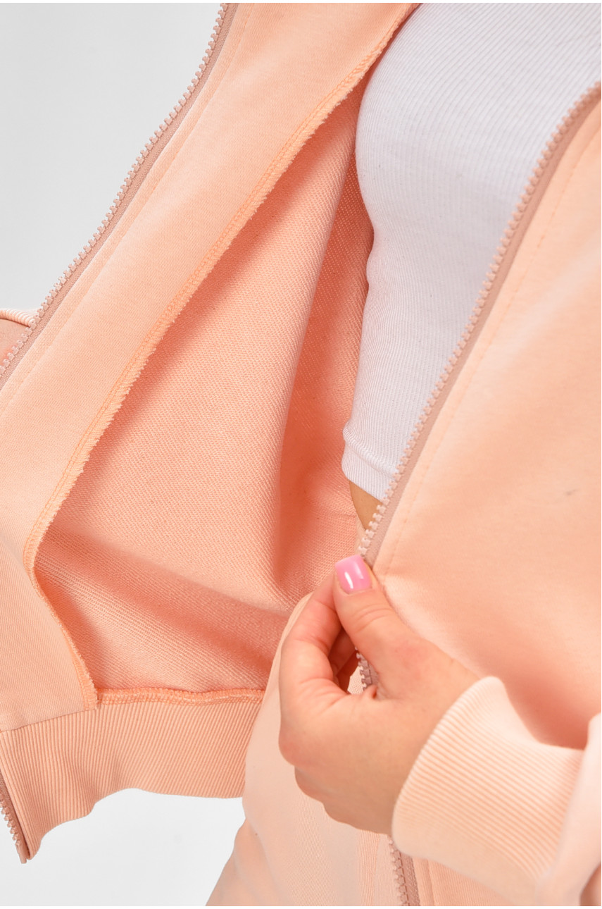 Худі жіночий рожевого кольору Уцінка 206891