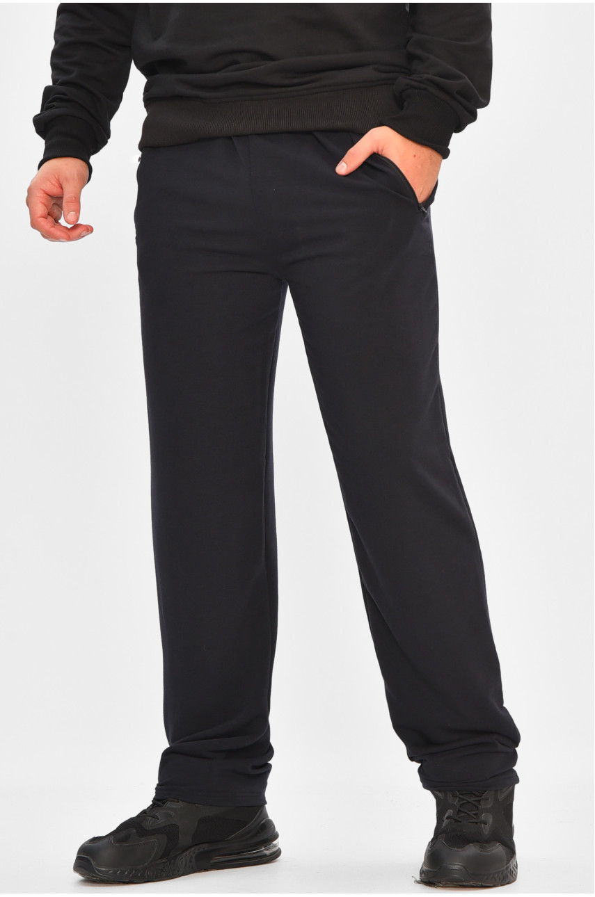 Спортивные штаны мужские тёмно-синего цвета 41277 206938