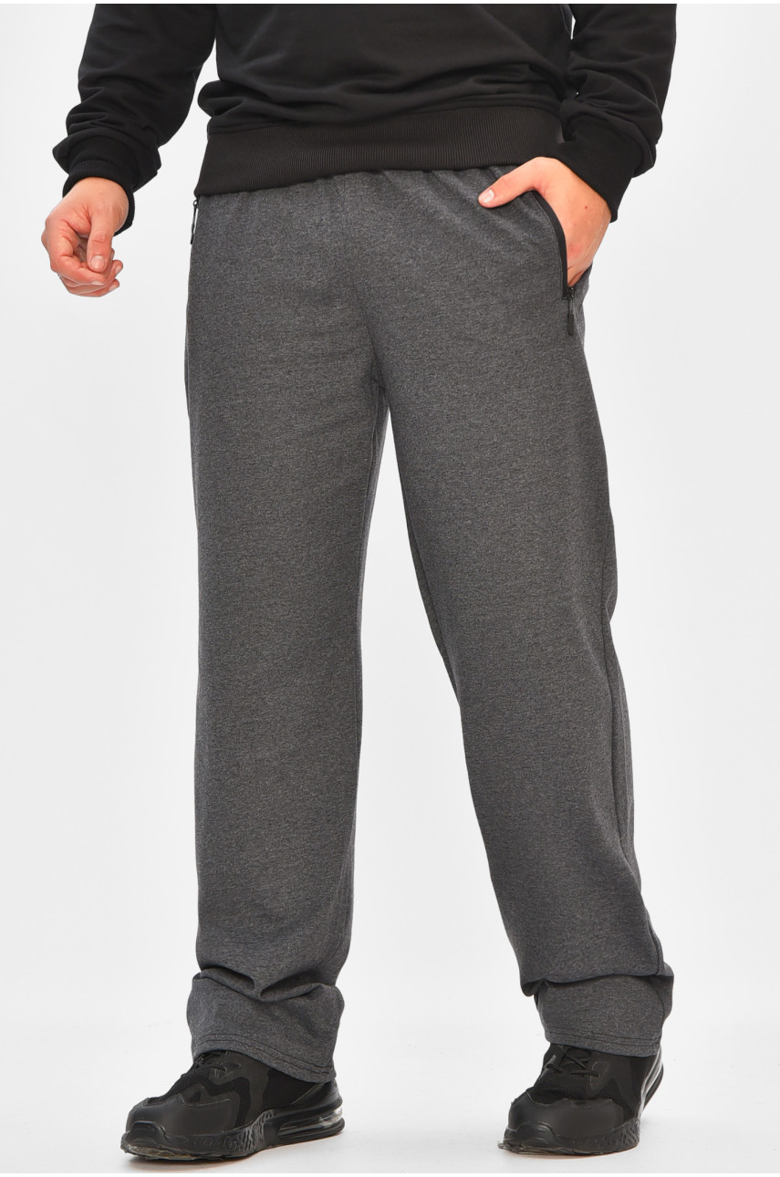 Спортивные штаны мужские серого цвета 41277 206939