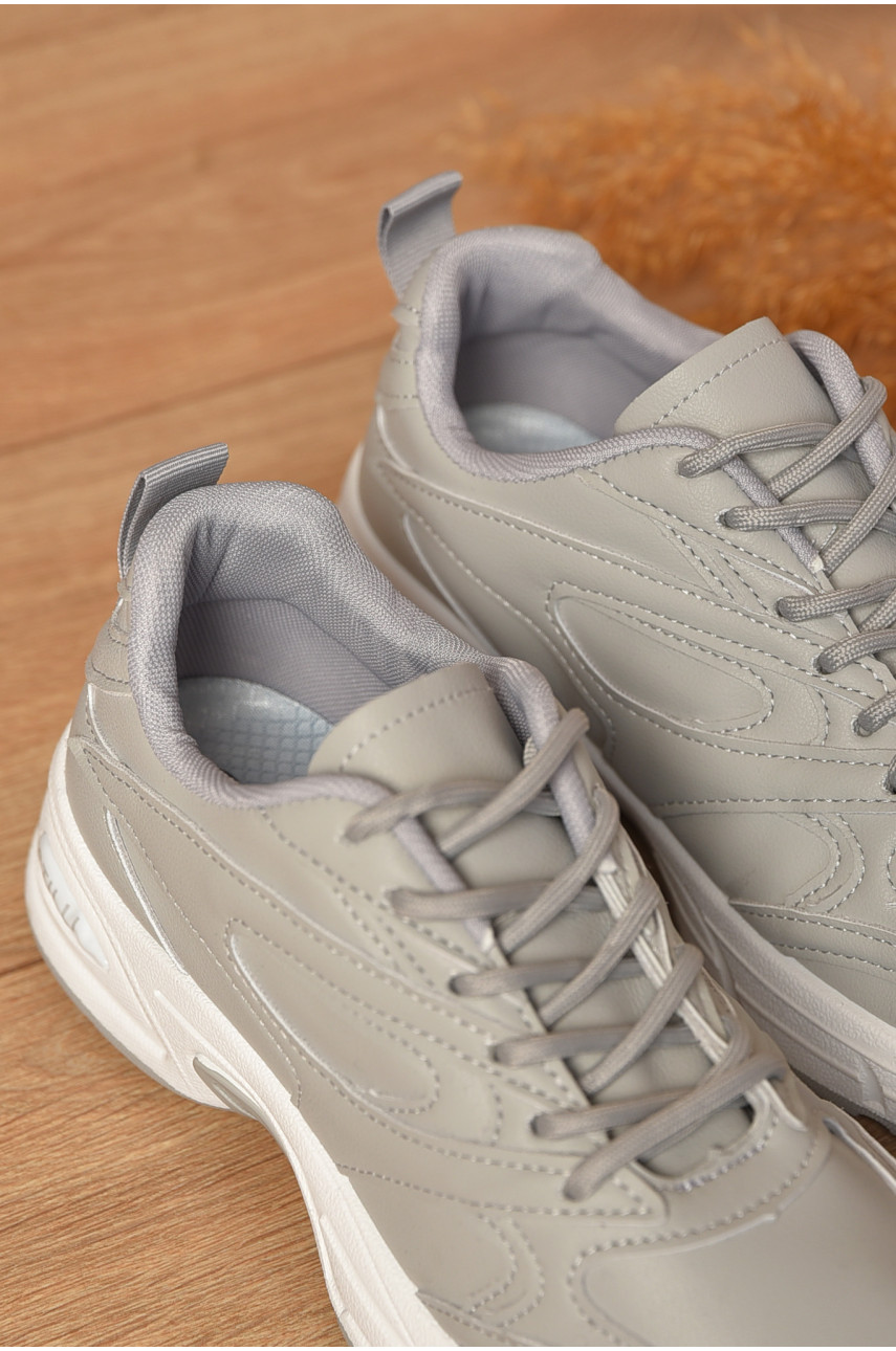 Кроссовки женские серого цвета N10-15 206951