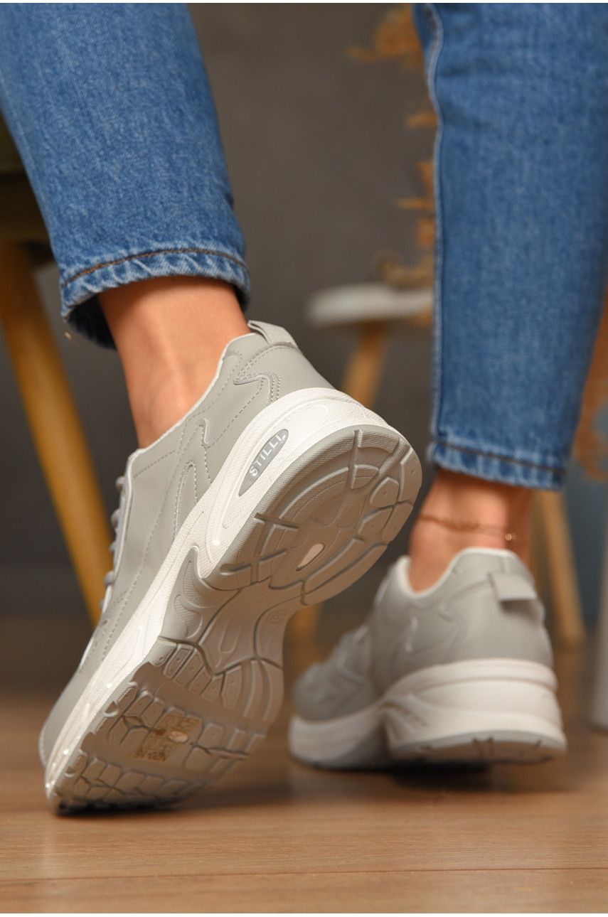 Кроссовки женские серого цвета N20-15 206953