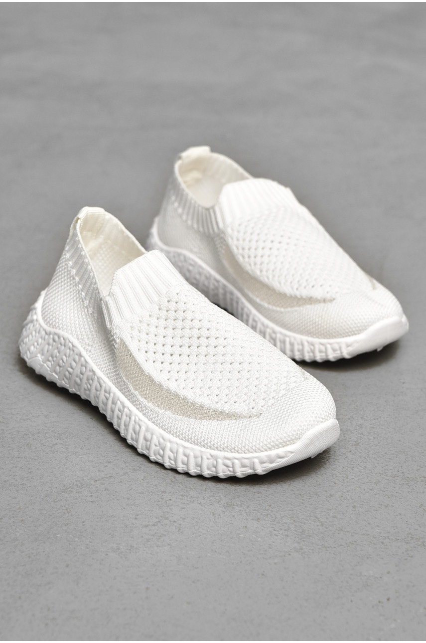 Кроссовки детские белого цвета 5398-6 206958