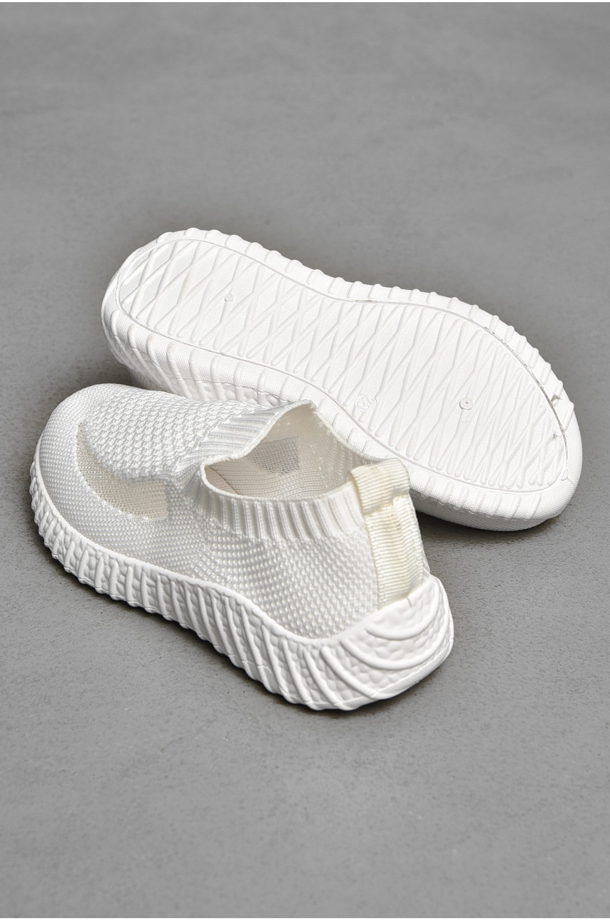 Кроссовки детские белого цвета 5398-6 206958