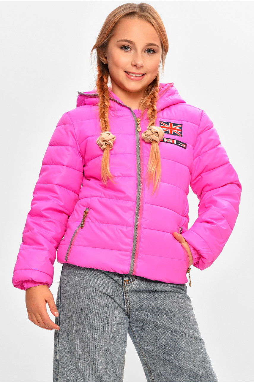 Куртка детская демисезонная сиреневого цвета 1850 206962