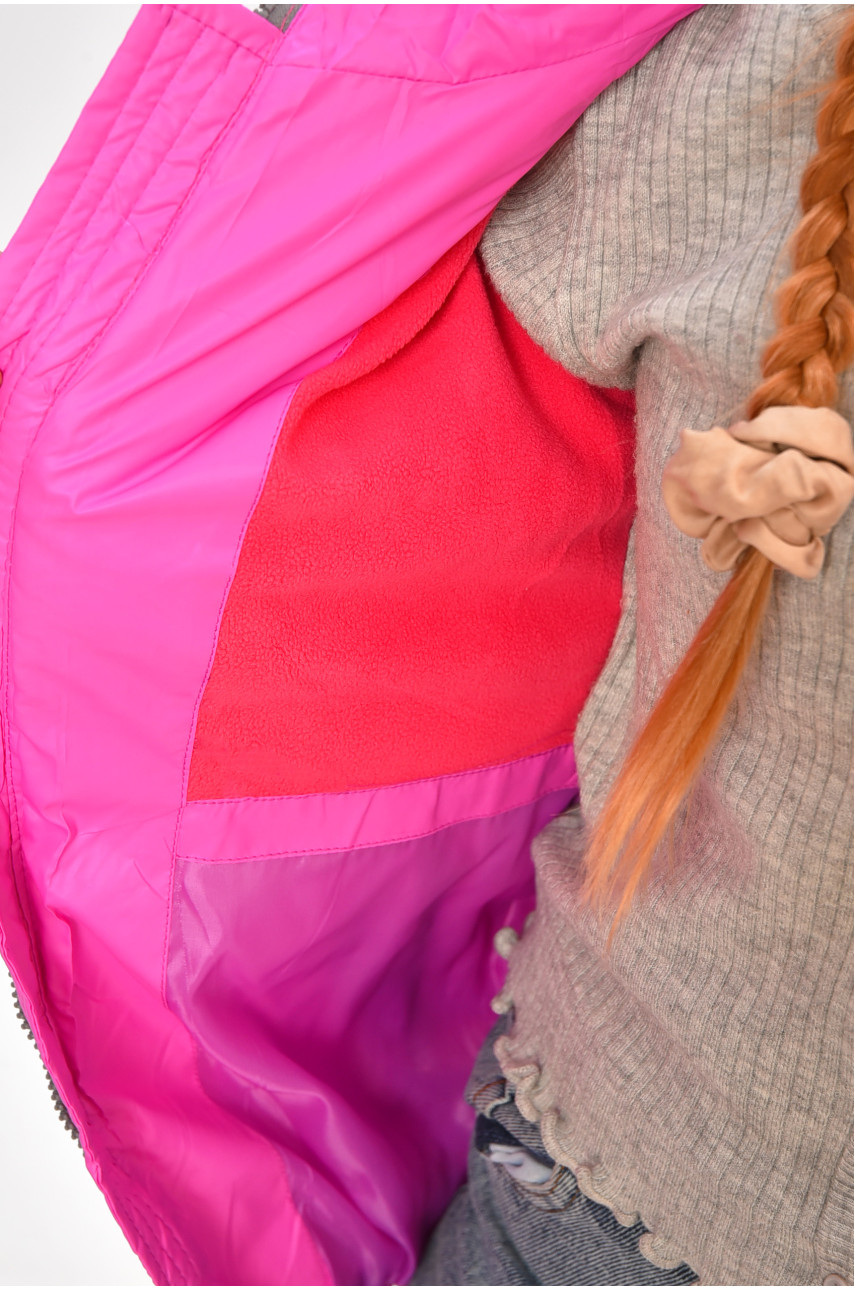 Куртка детская демисезонная сиреневого цвета 1850 206962