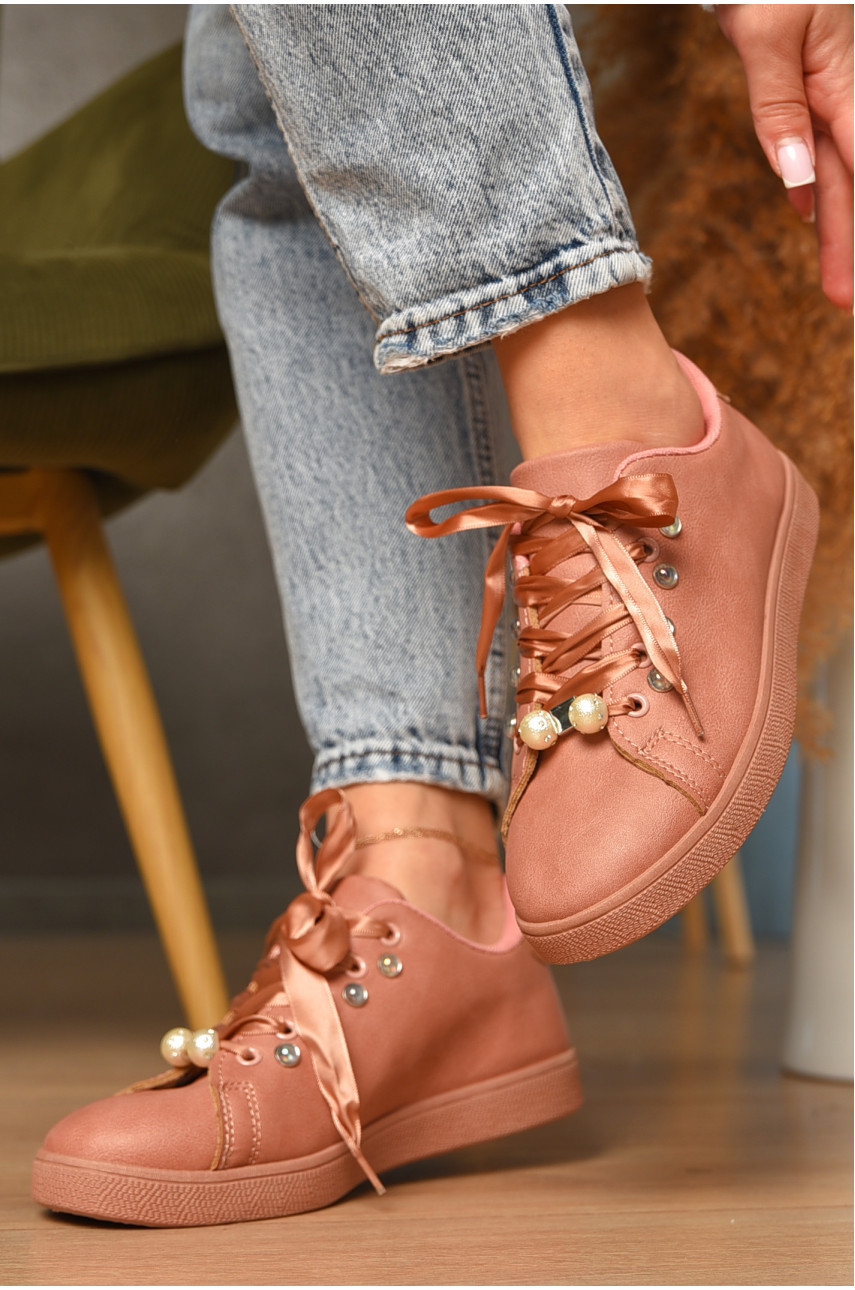 Кроссовки женские пудрового цвета 109 асорти 206972