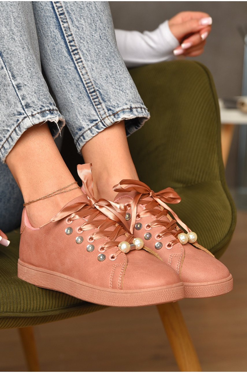 Кроссовки женские пудрового цвета 109 асорти 206972