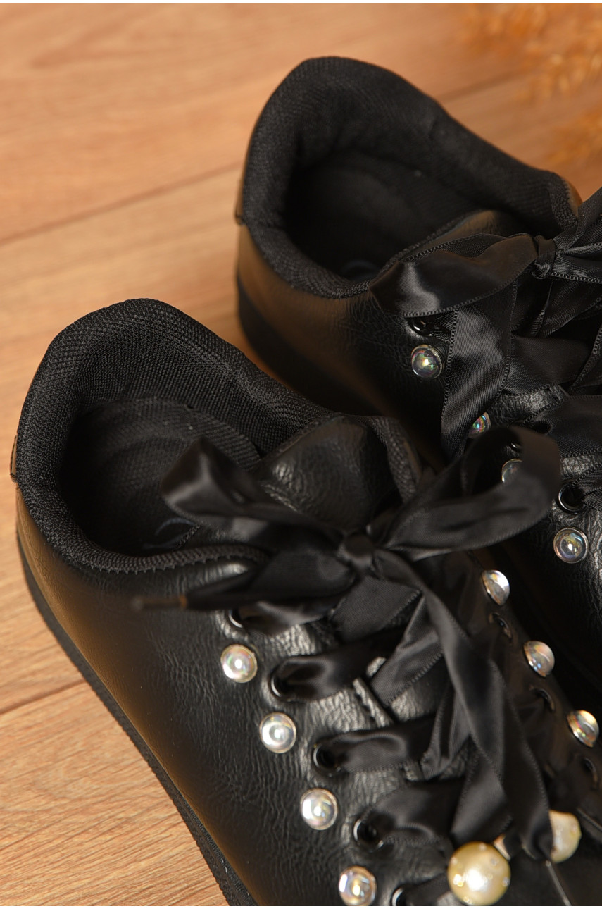 Кроссовки женские черного цвета 109 асорти 206973