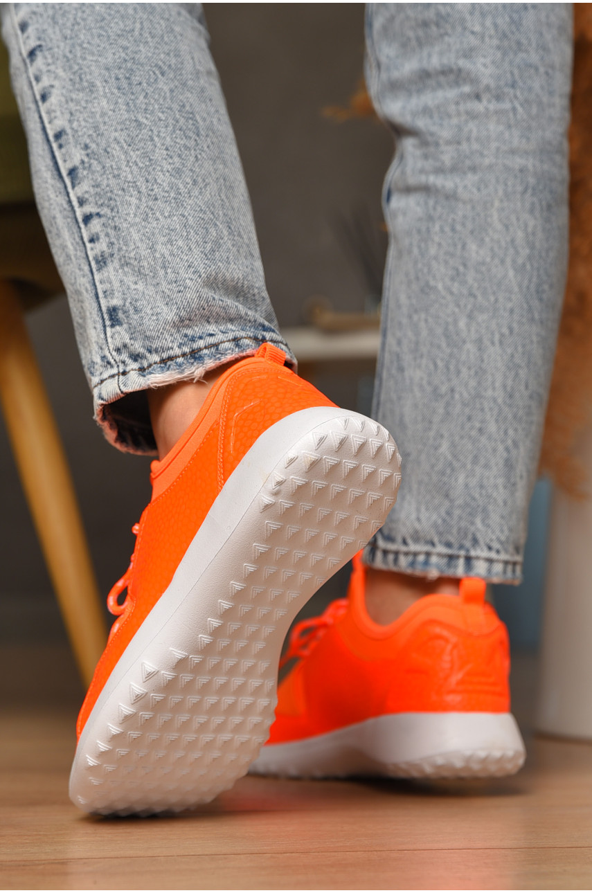 Кроссовки женские оранжевого цвета 996 206974