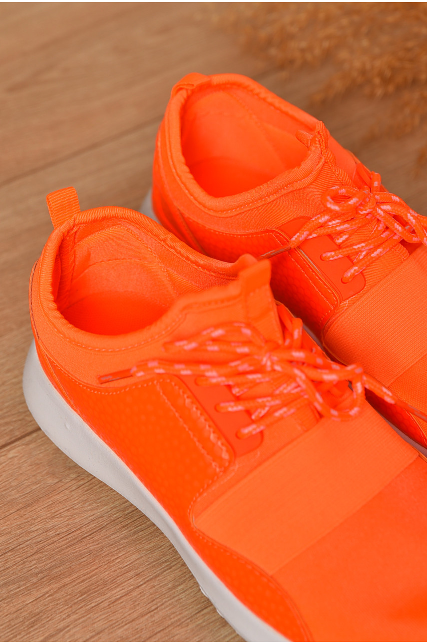 Кроссовки женские оранжевого цвета 996 206974