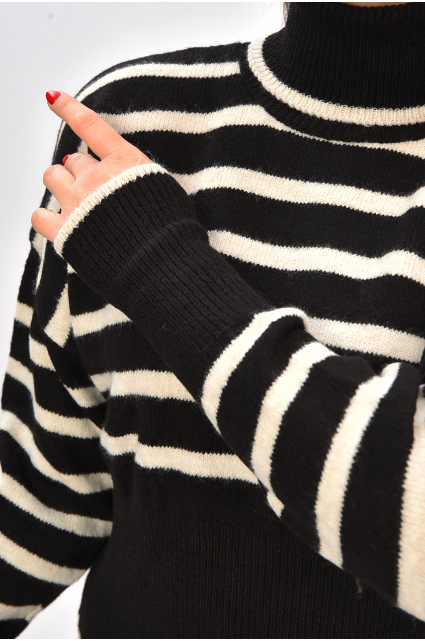 Свитер женский черного цвета 207024