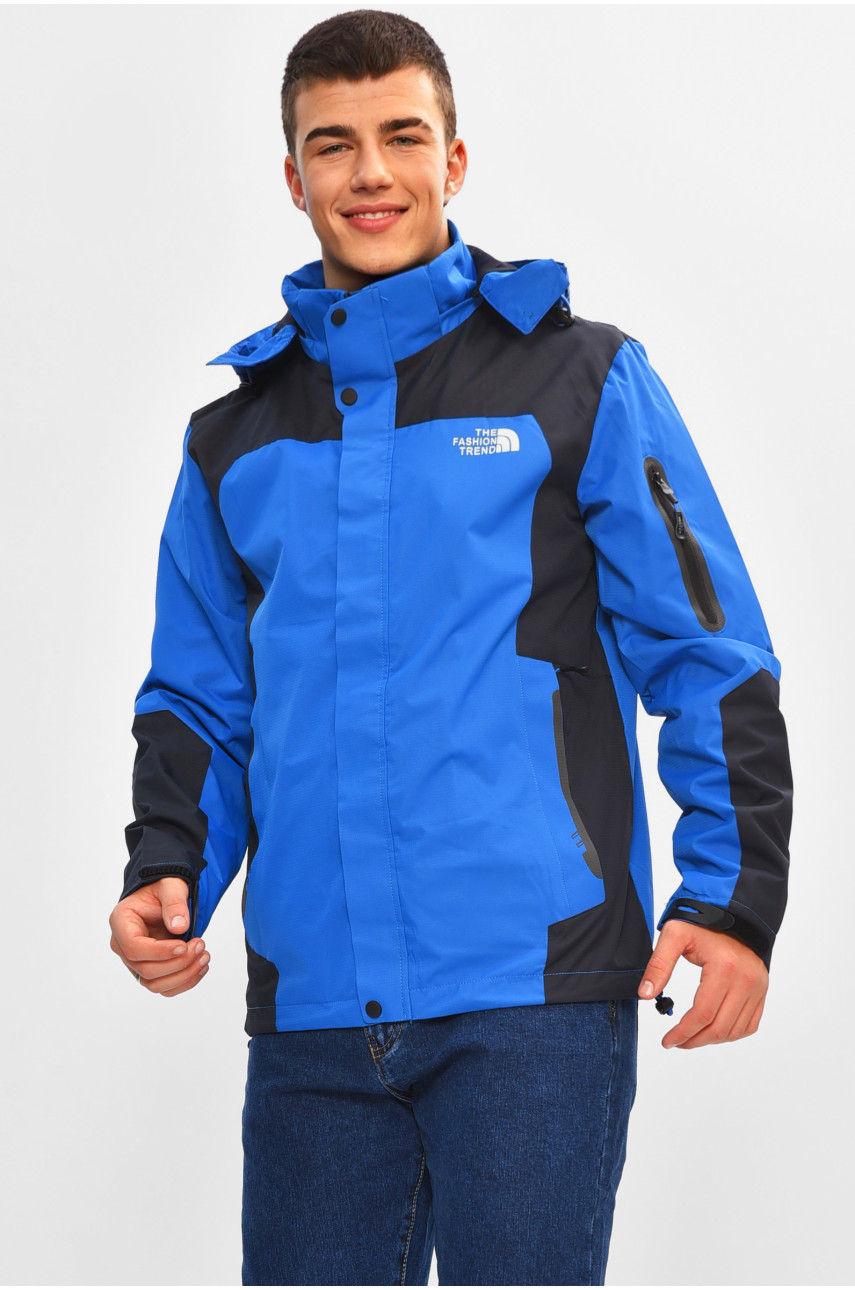 Куртка мужская демисезонная синего цвета Z-2512AL 207045
