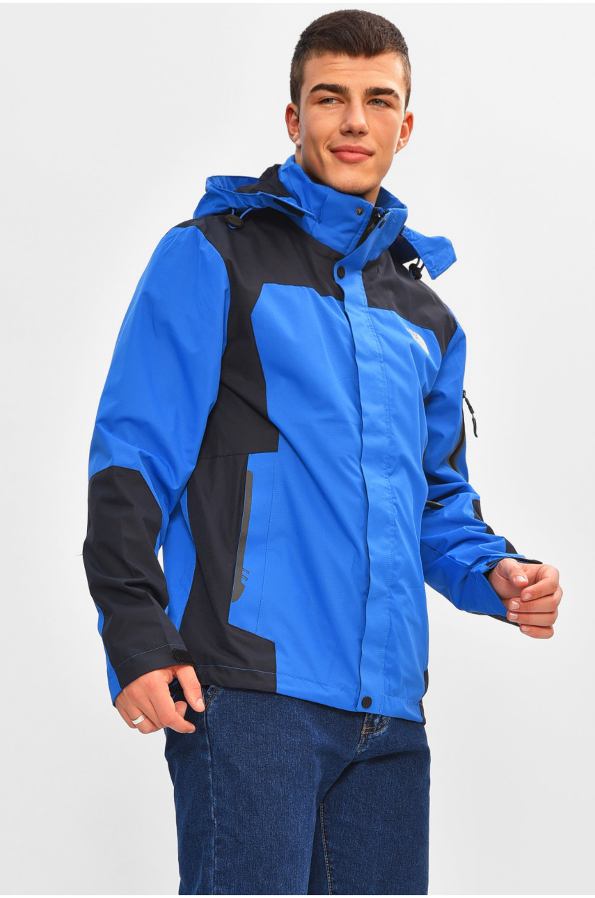 Куртка мужская демисезонная синего цвета Z-2512AL 207045