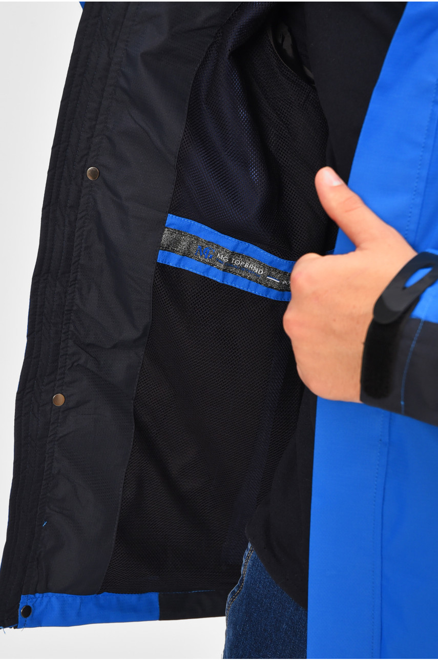 Куртка мужская демисезонная синего цвета Z-2512AL 207045