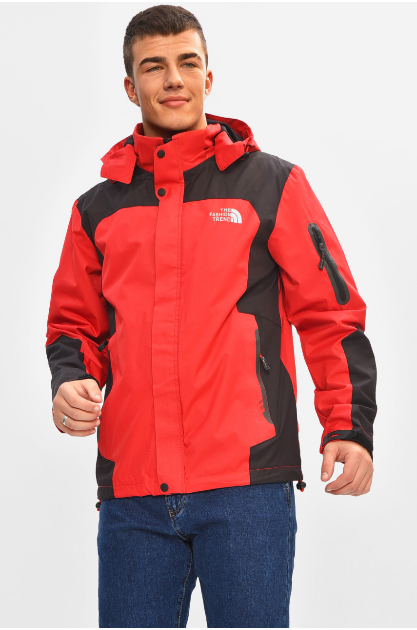 Куртка мужская демисезонная красного цвета Z-2515AL 207049