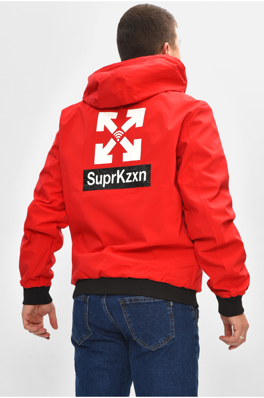 Куртка мужская демисезонная двухсторонняя чорно-красного цвета BL-21007 207050