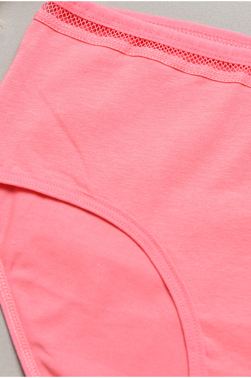 Труси жіночі напівбатальні рожевого кольору 3636 207106