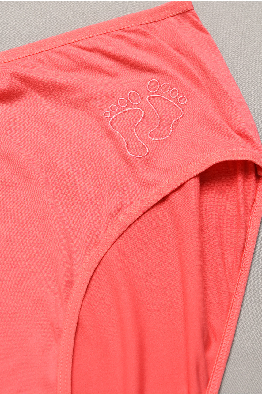 Трусы женские полубатальные розового цвета 3163 207117