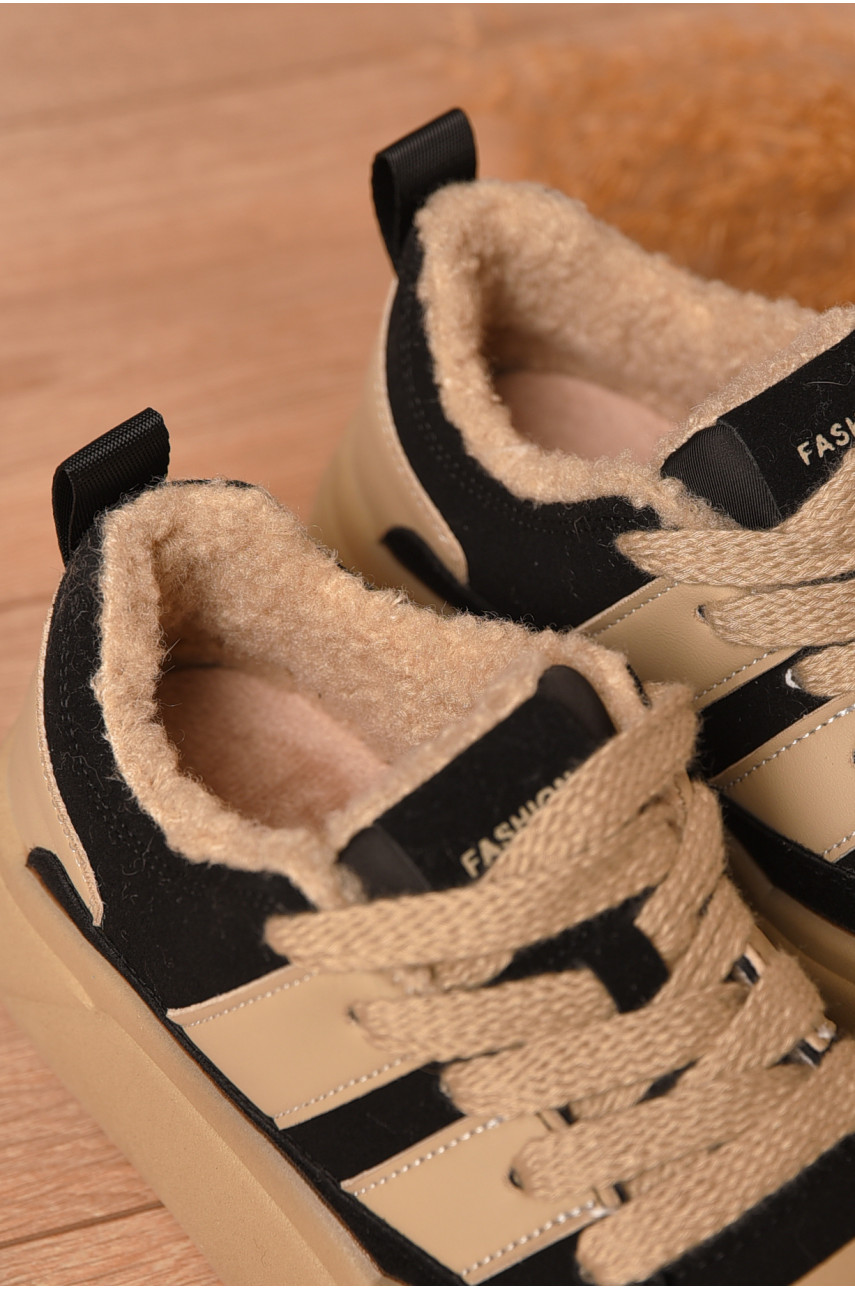 Кросівки жіночі демісезонні чорного кольору N003 207150 Кросівки жіночі демісезонні чорного кольору N003 207150