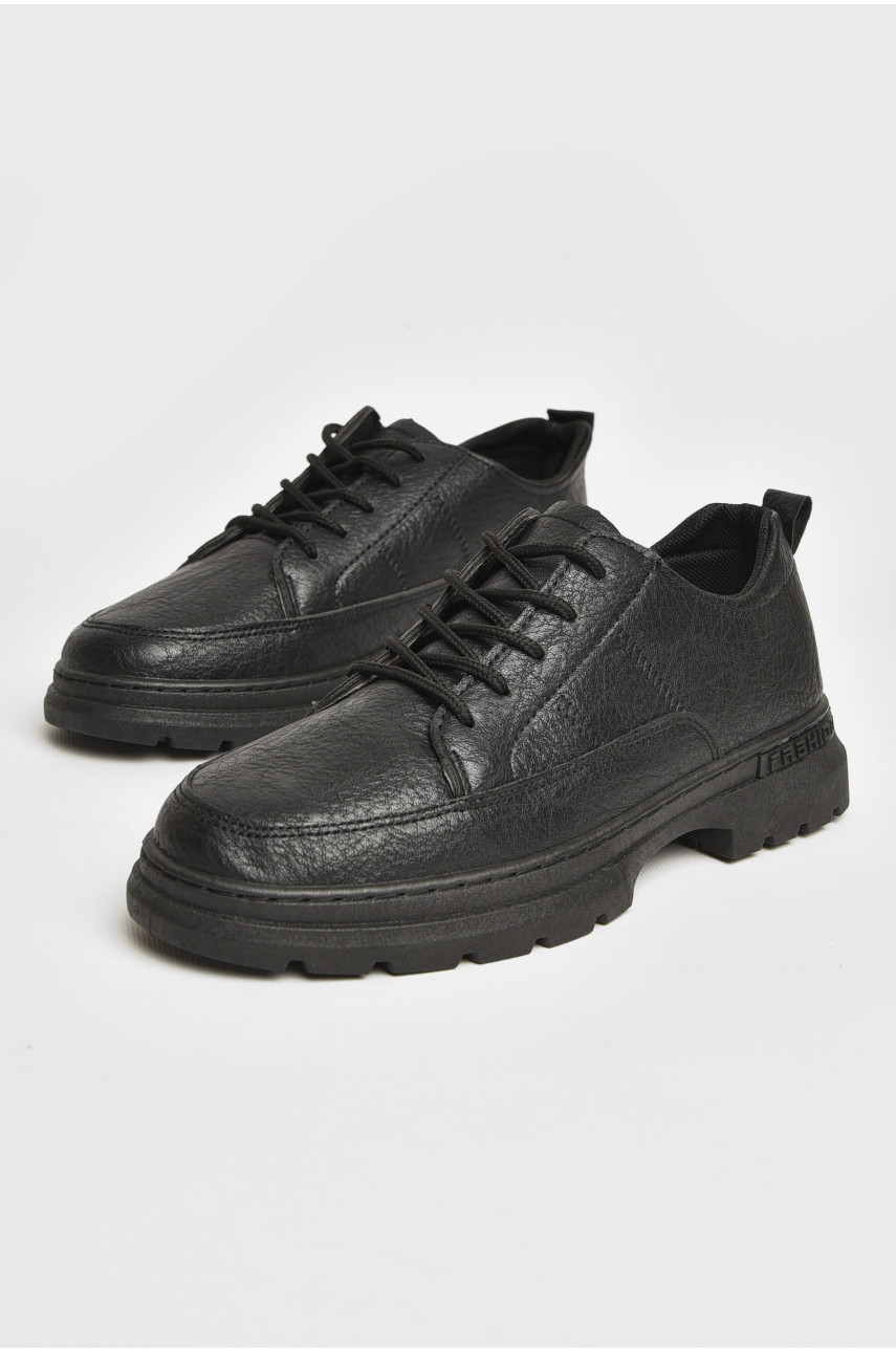 Туфли мужские черного цвета Т13 207183