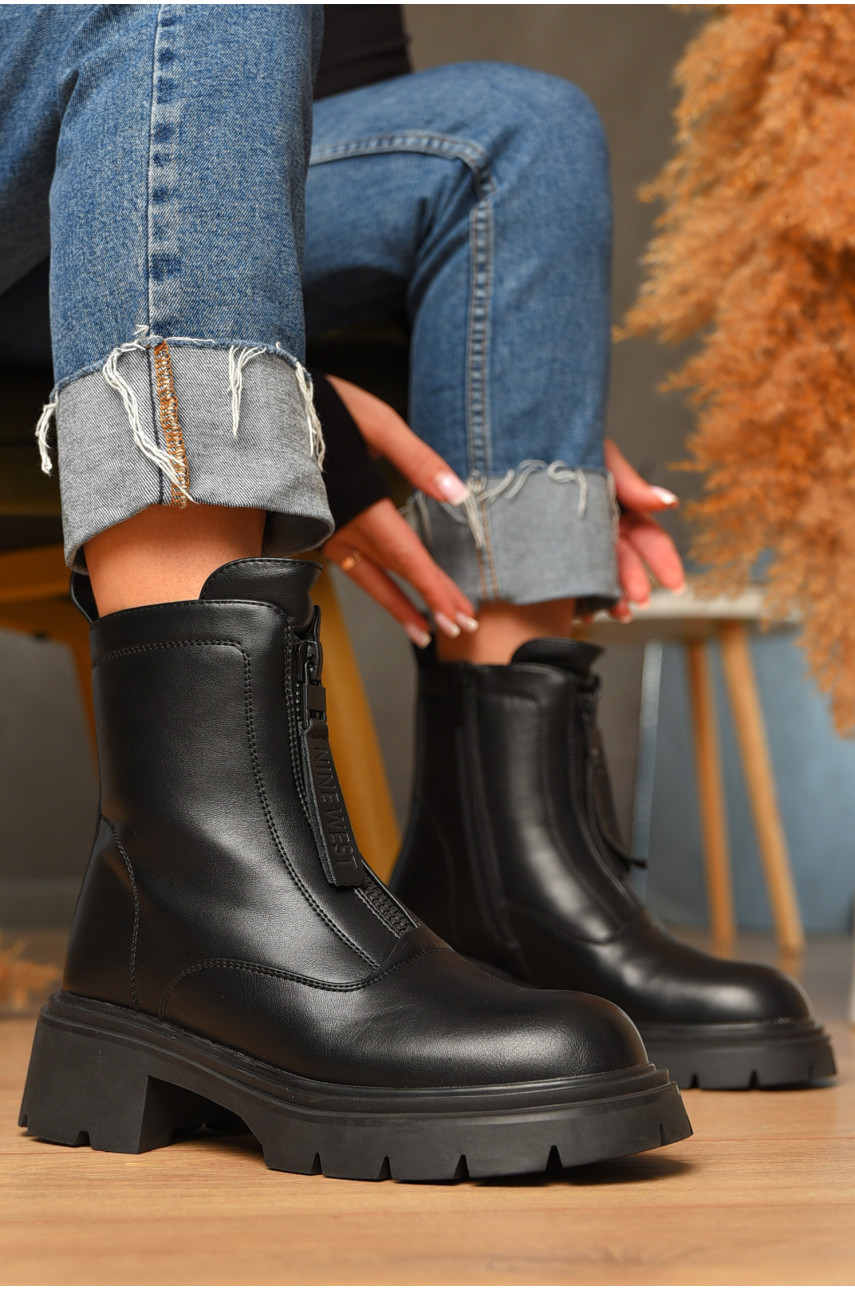 Ботинки женские зимниее черного цвета в0006 207189