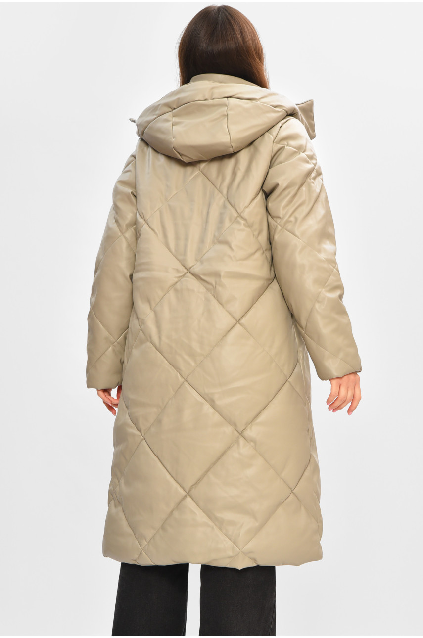 Куртка жіноча зимова сірого кольору М2242 207190