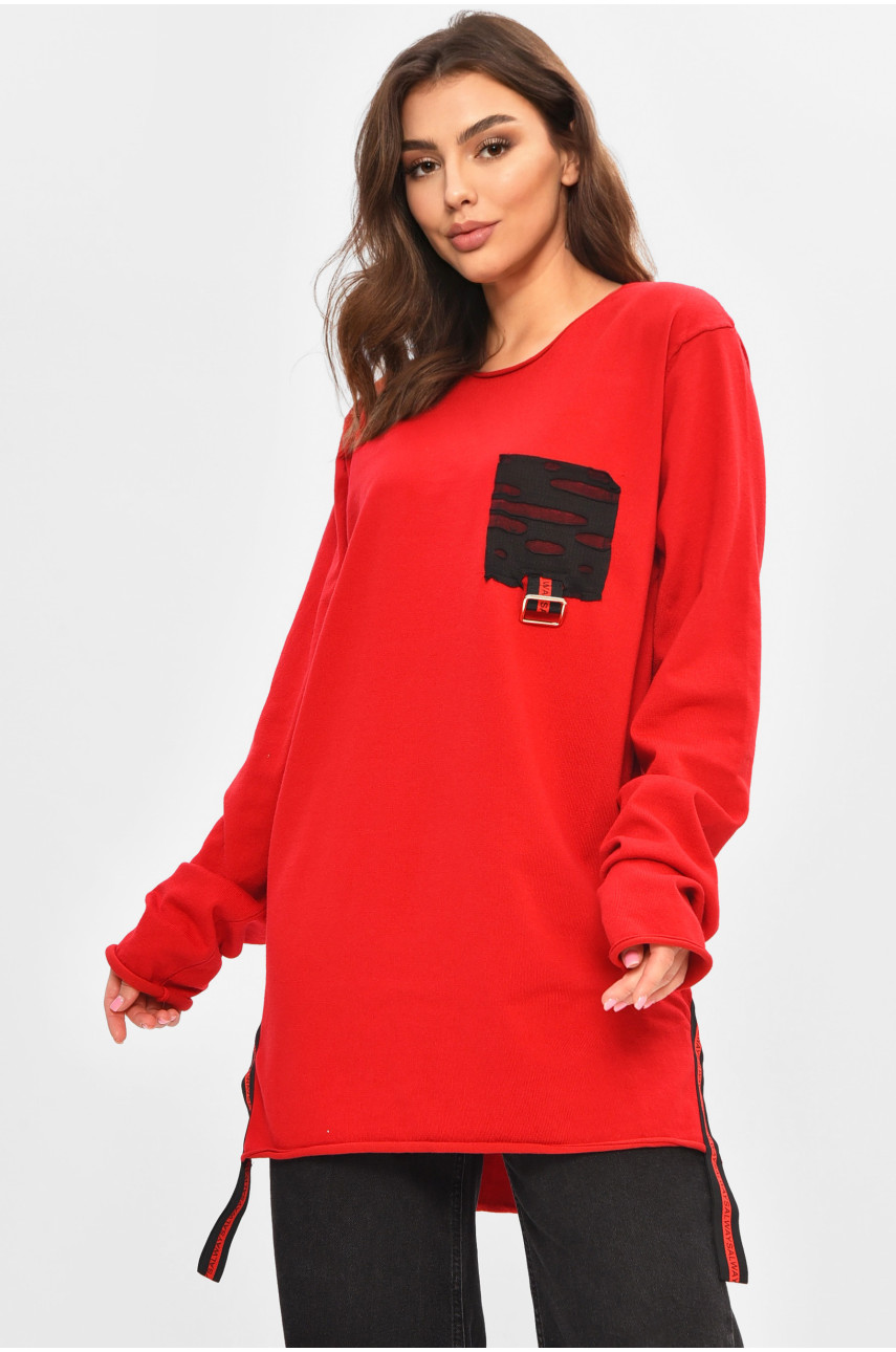 Туника женская красного цвета 7462 207230