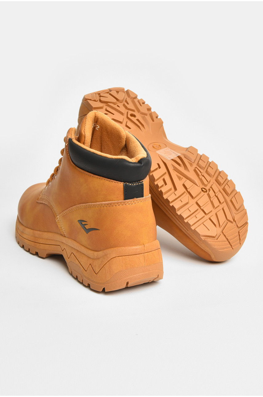 Ботинки мужские зимние на меху песочного цвета LL120-2 207299