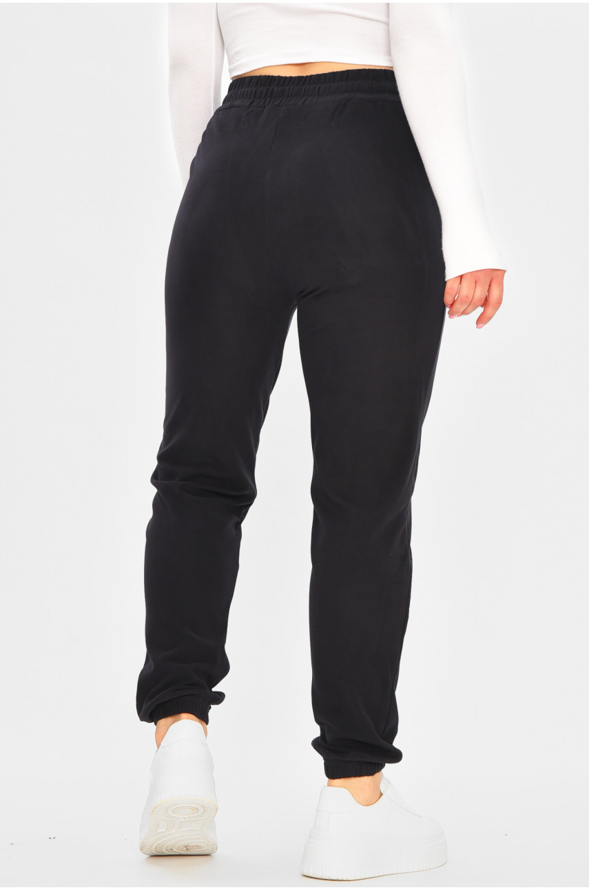 Спортивні штани жіночі темно-синього кольору K1129-1 207322