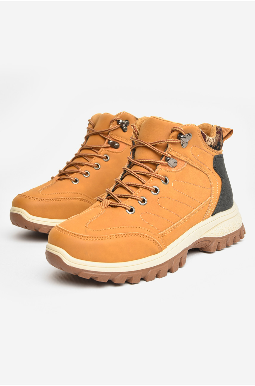 Ботинки мужские демисезонные песочного цвета LL122-3 207355