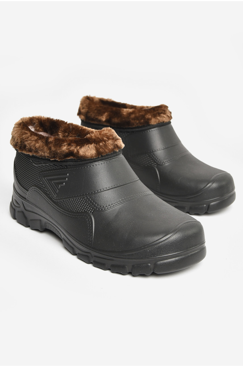 Галоши мужские на меху черного цвета Payas G-2025 207365