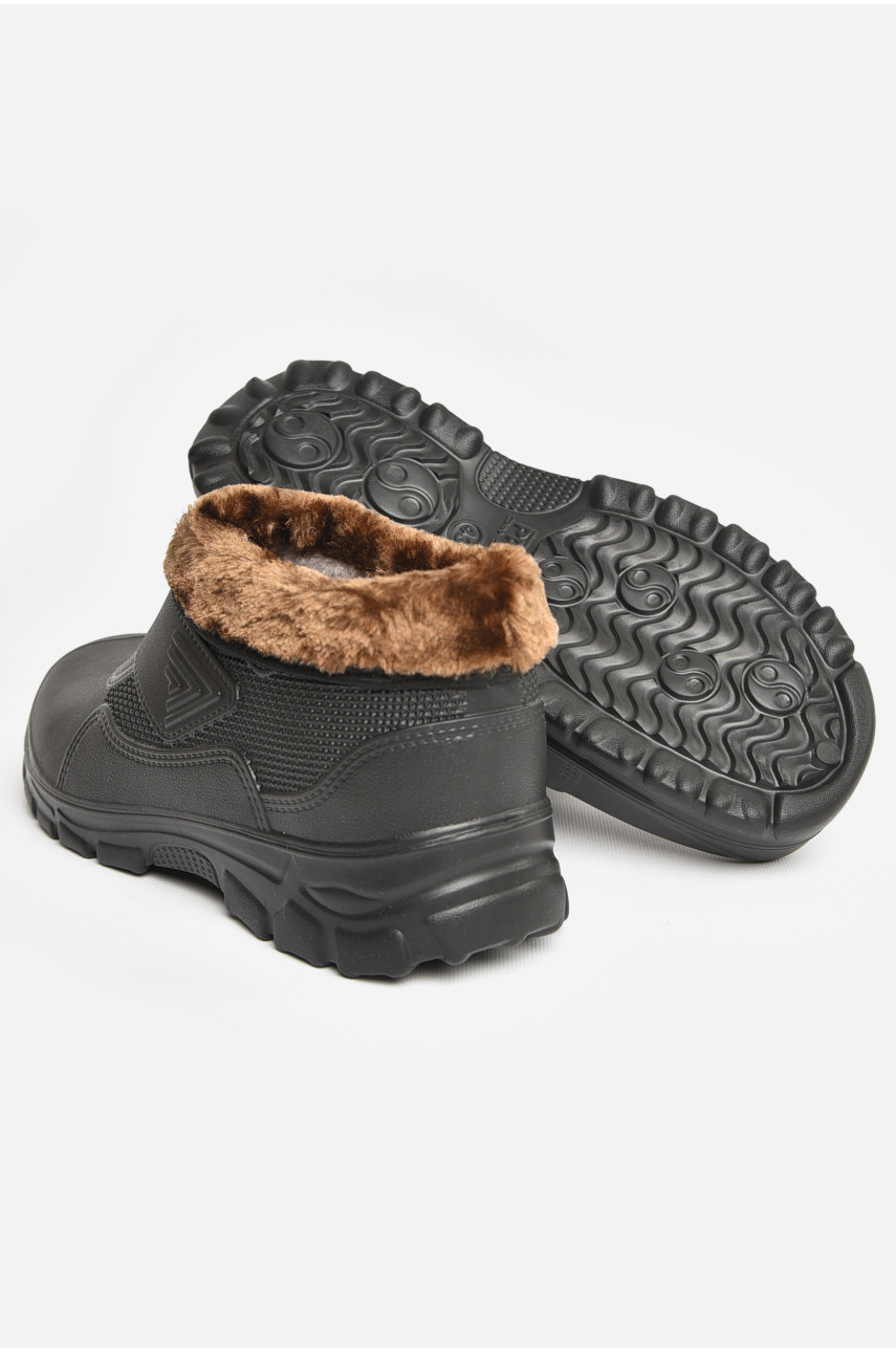 Галоши мужские на меху черного цвета Payas G-2025 207365