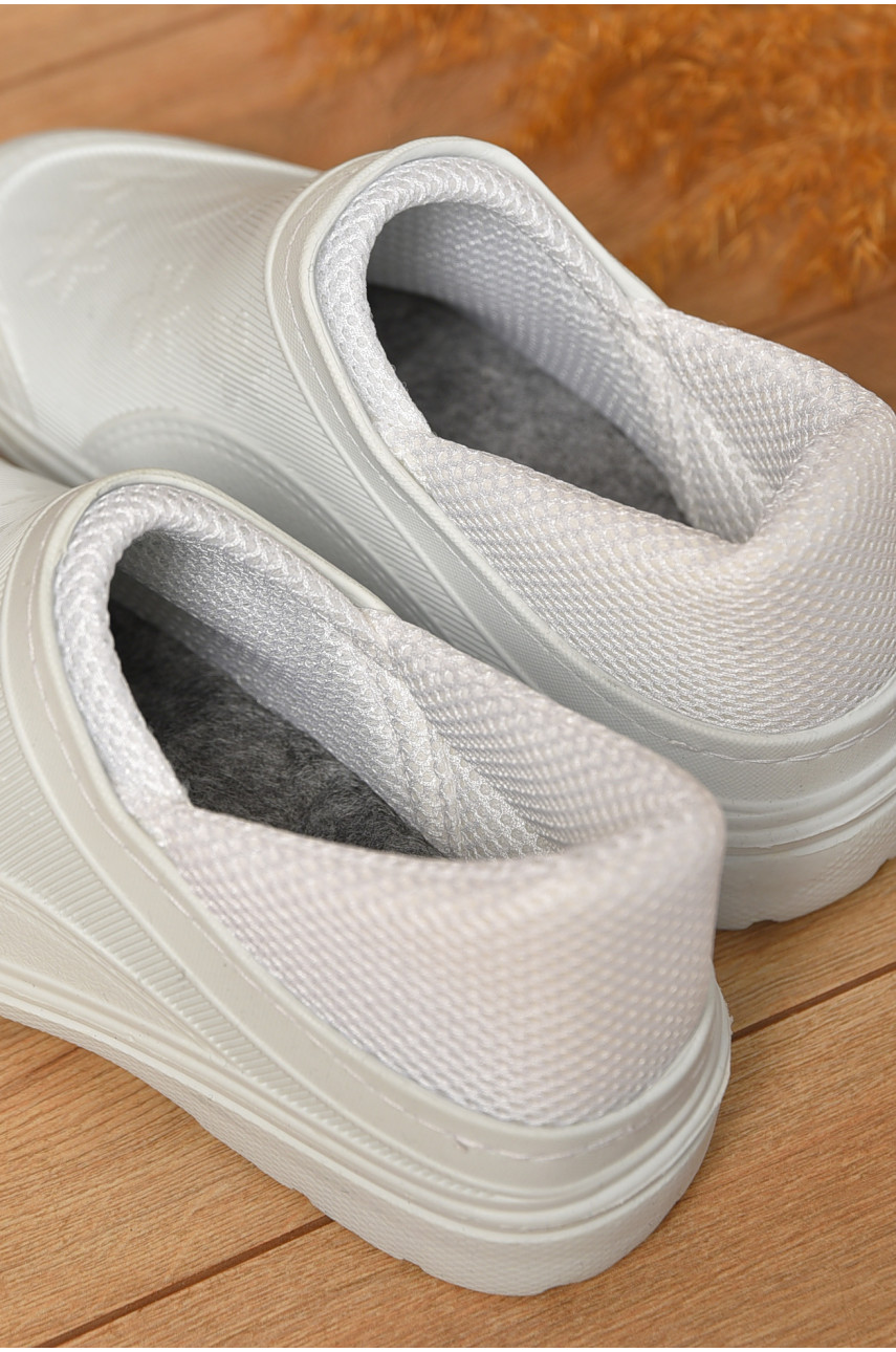 Галоши женские сетка белого цвета ГП-24 207370