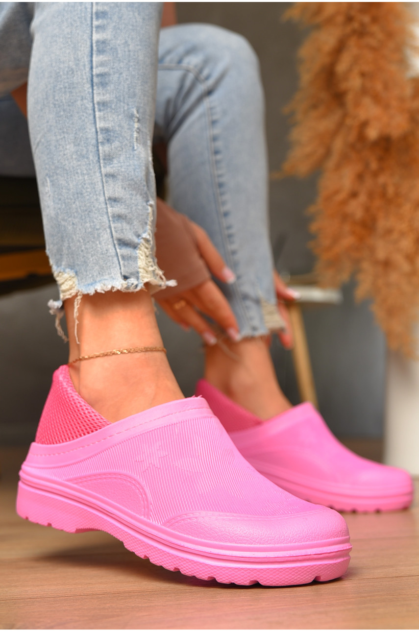 Галоши женские сетка розового цвета ГП-24 207371