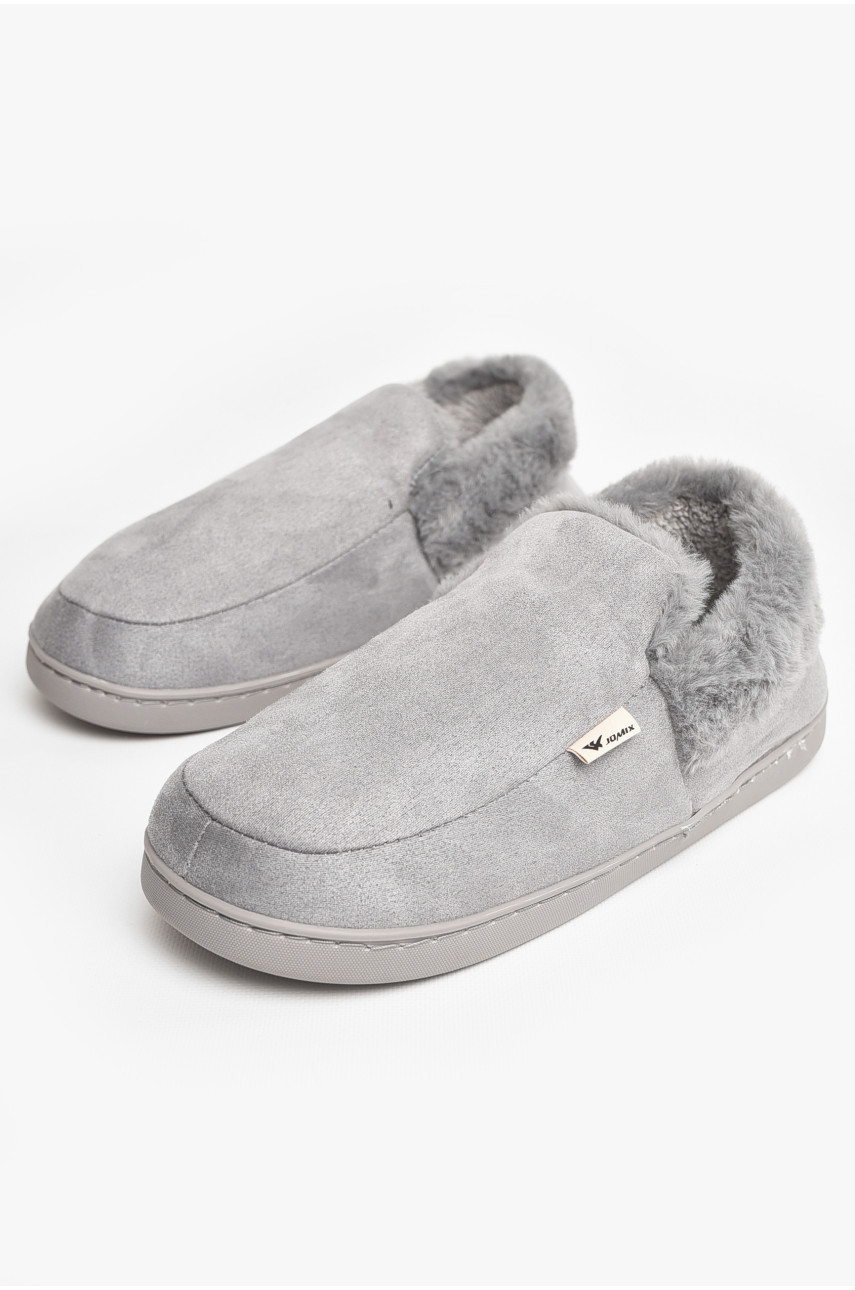 Бурки мужские на меху серого цвета Mu-9736 207460