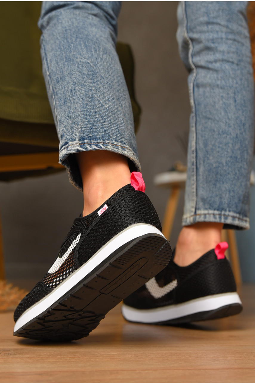 Кроссовки женские черного цвета к1630101 207476