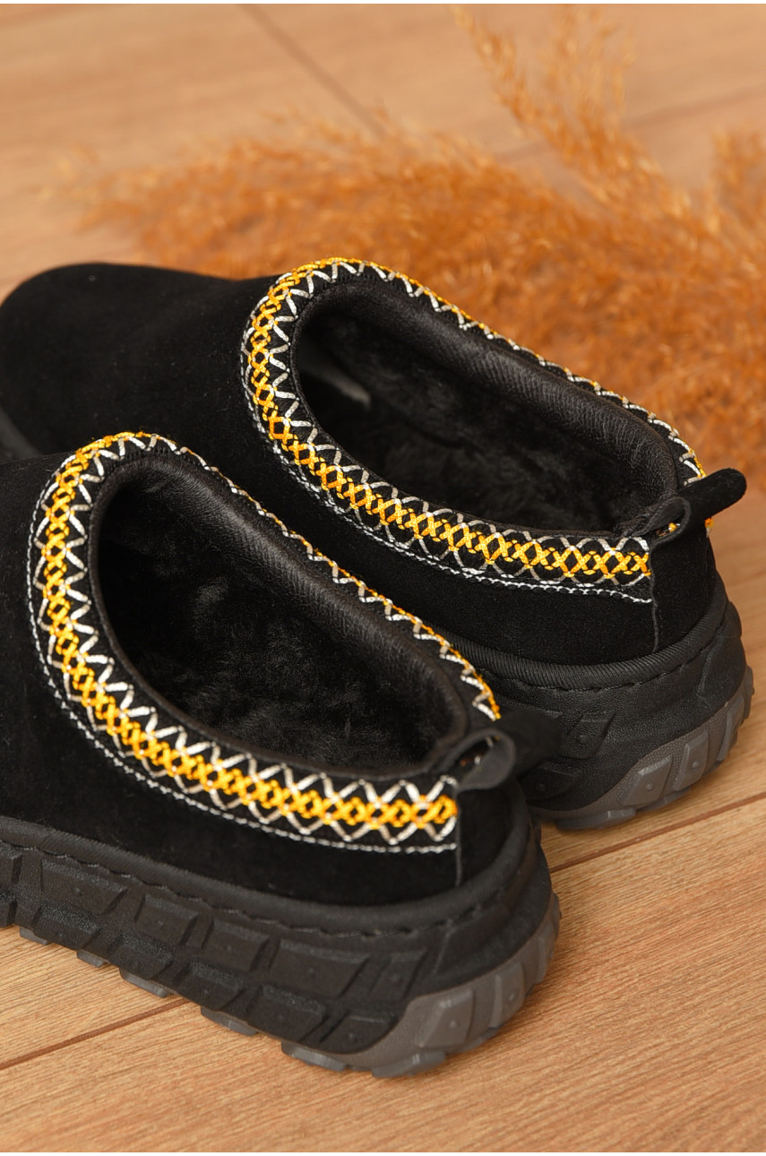 Уггі жіночі на хутрі чорного кольору MY-1 207491