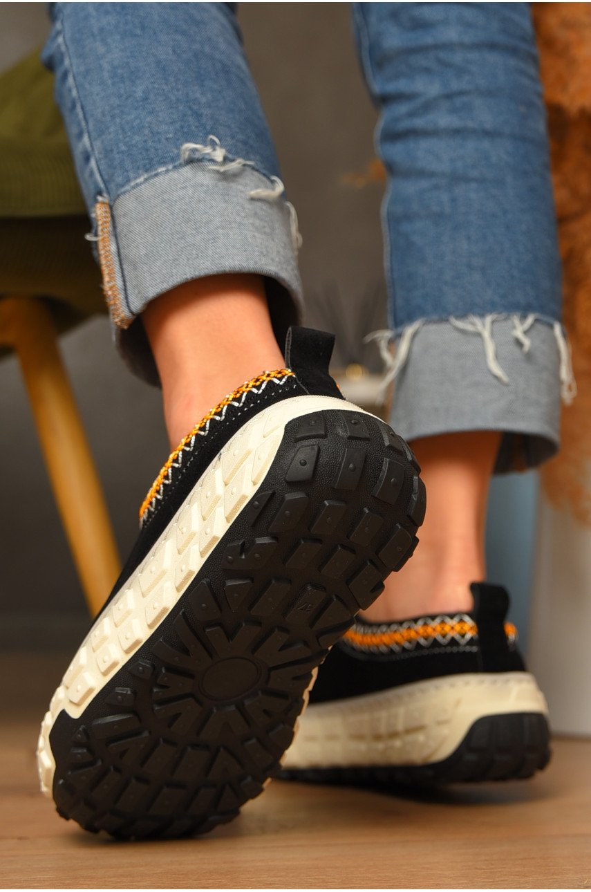 Уггі жіночі на хутрі чорного кольору MY-1 207492