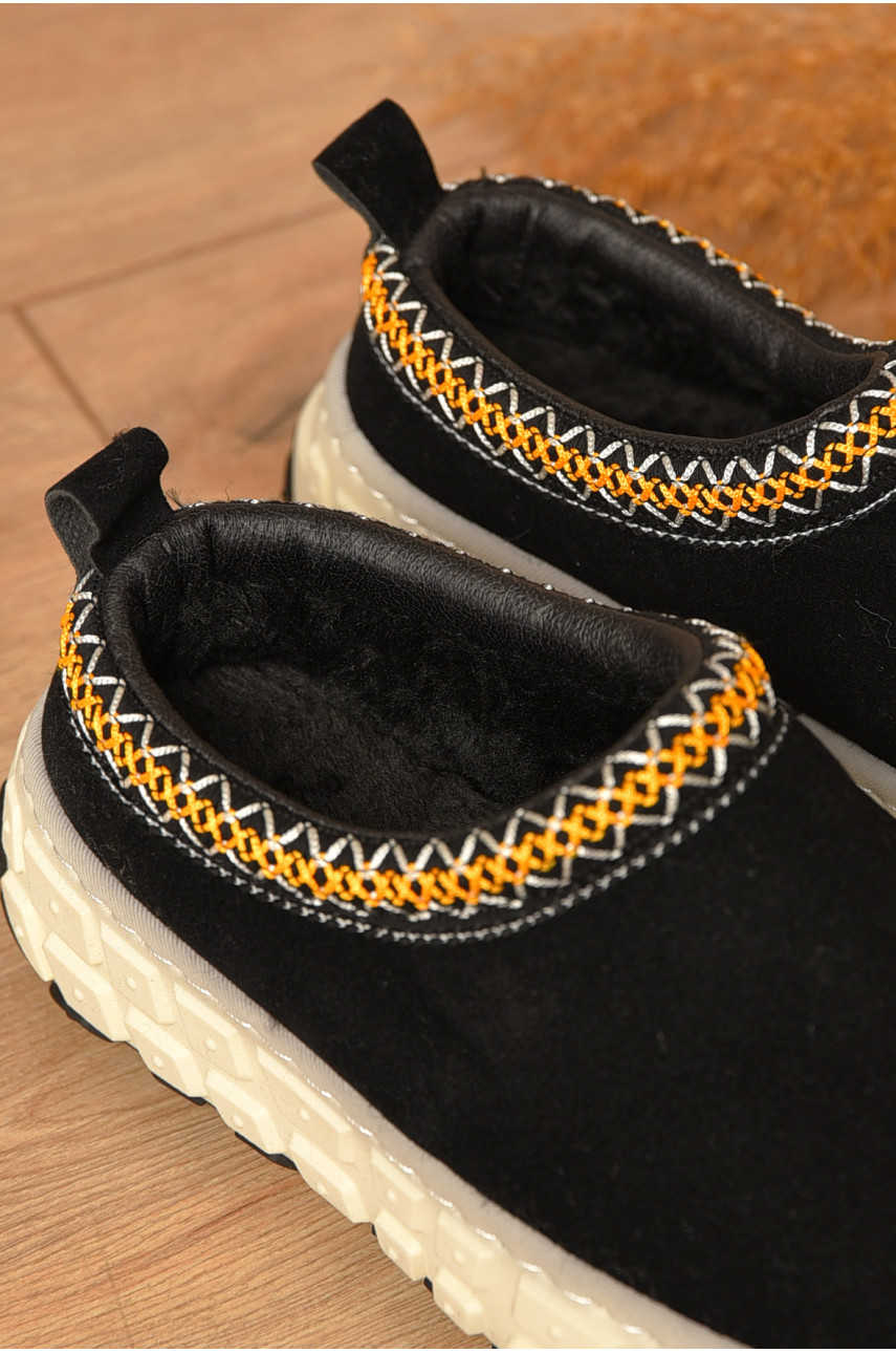 Уггі жіночі на хутрі чорного кольору MY-1 207492