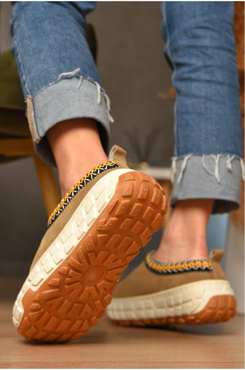 Уггі жіночі на хутрі бежего кольору MY-1 207494