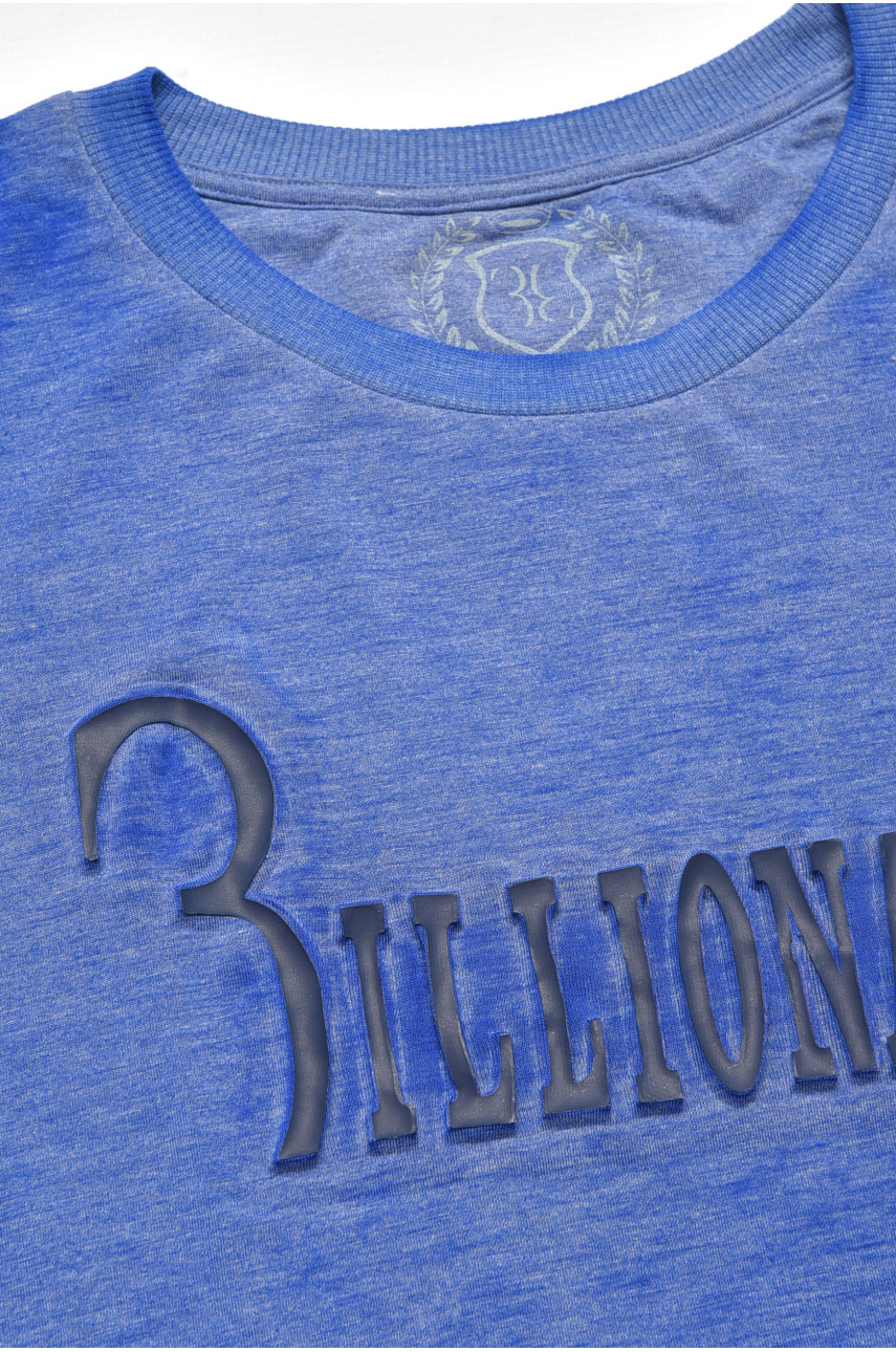 Кофта подростковая для мальчика синего цвета 88013 207498