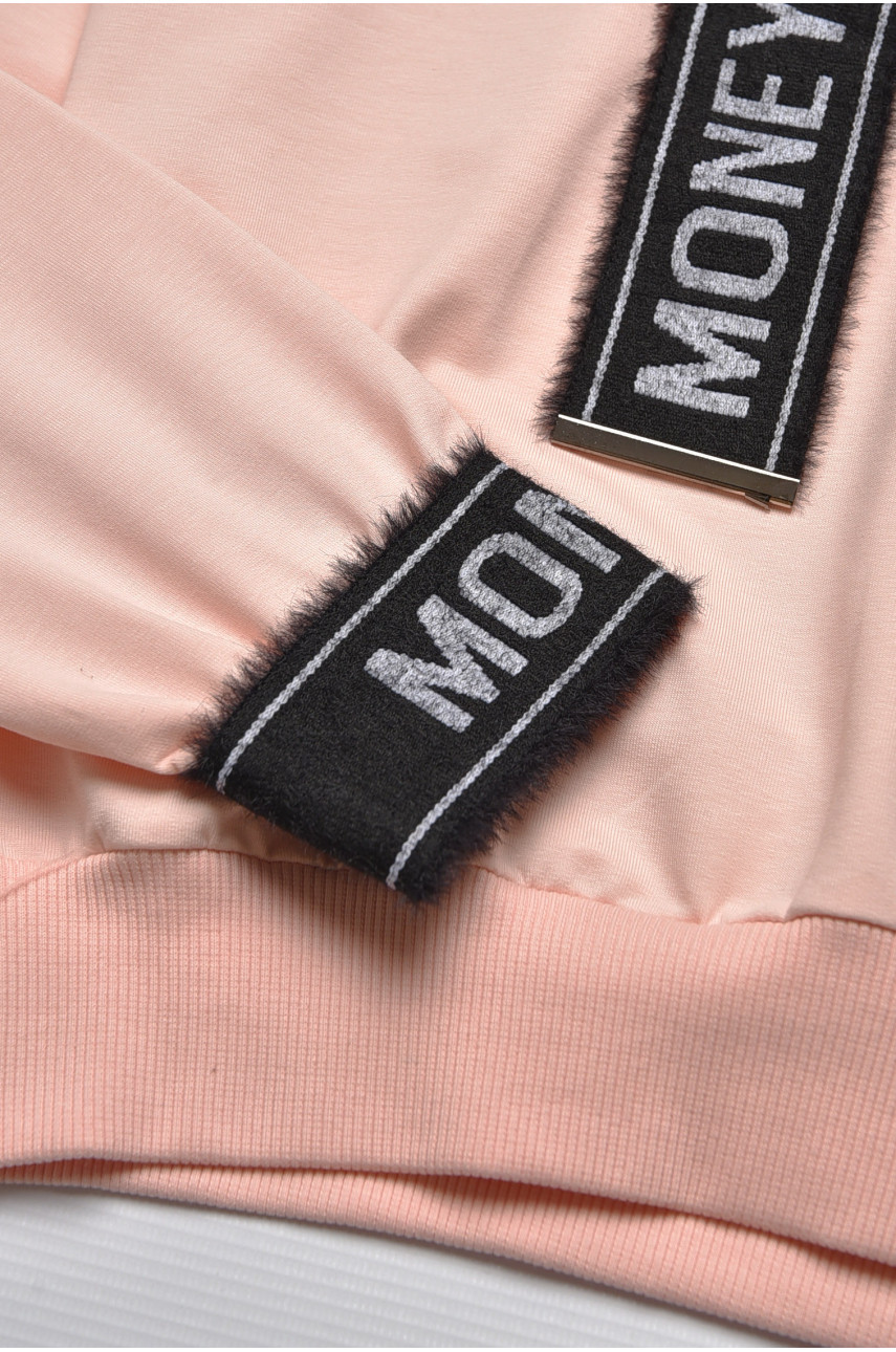 Кофта подростковая для девочки розового цвета 6004 207509