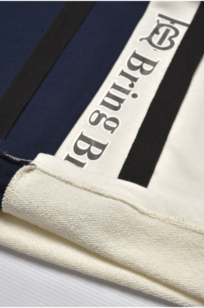 Кофта подростковая для девочки белого цвета с принтом 6577 207514