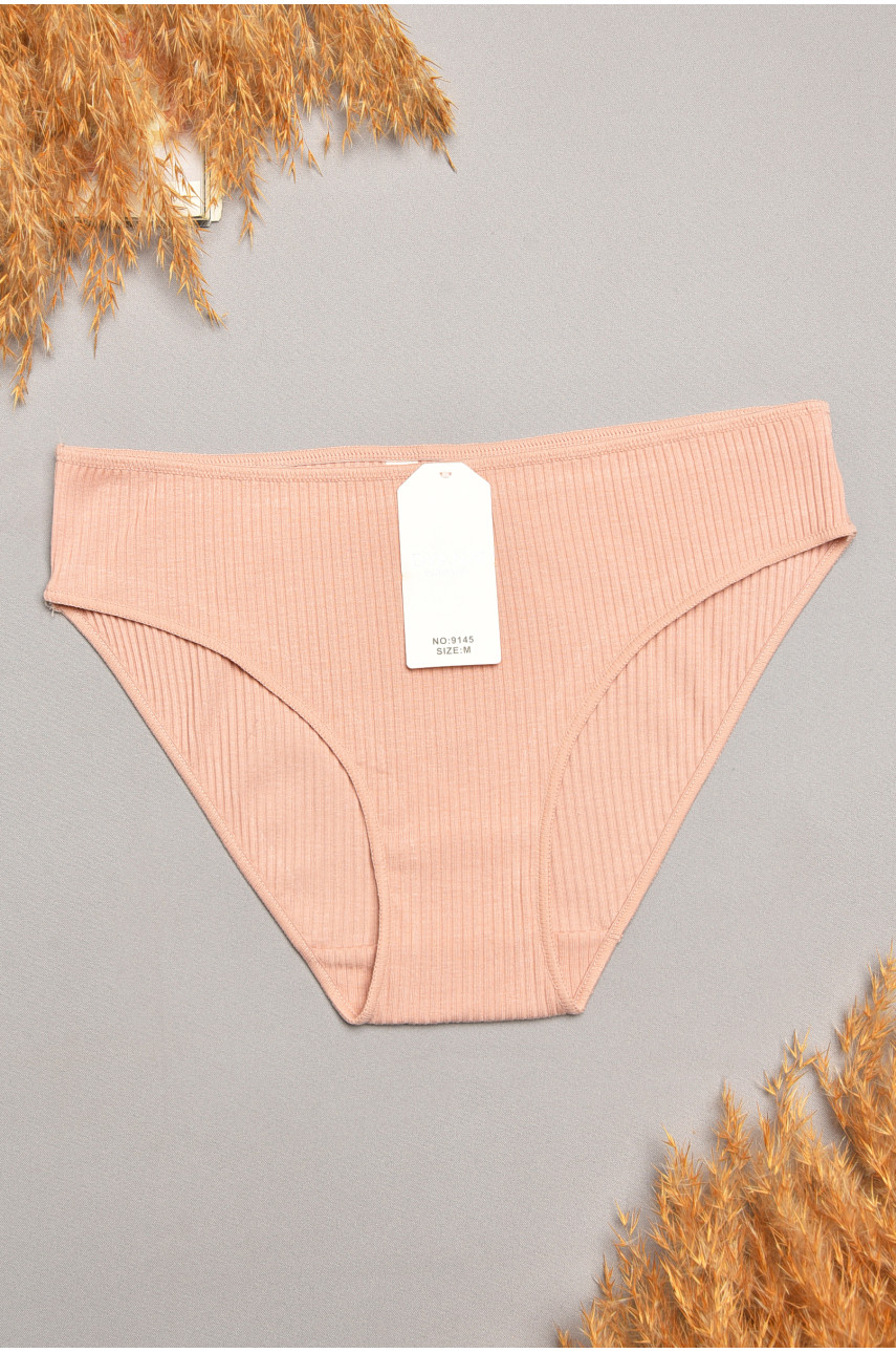 Трусы женские однотонные розового цвета 9145 207528