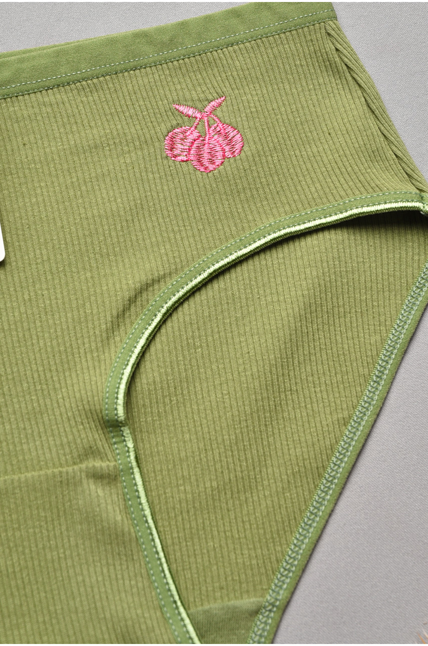 Трусы женские зеленого цвета 0223 207551