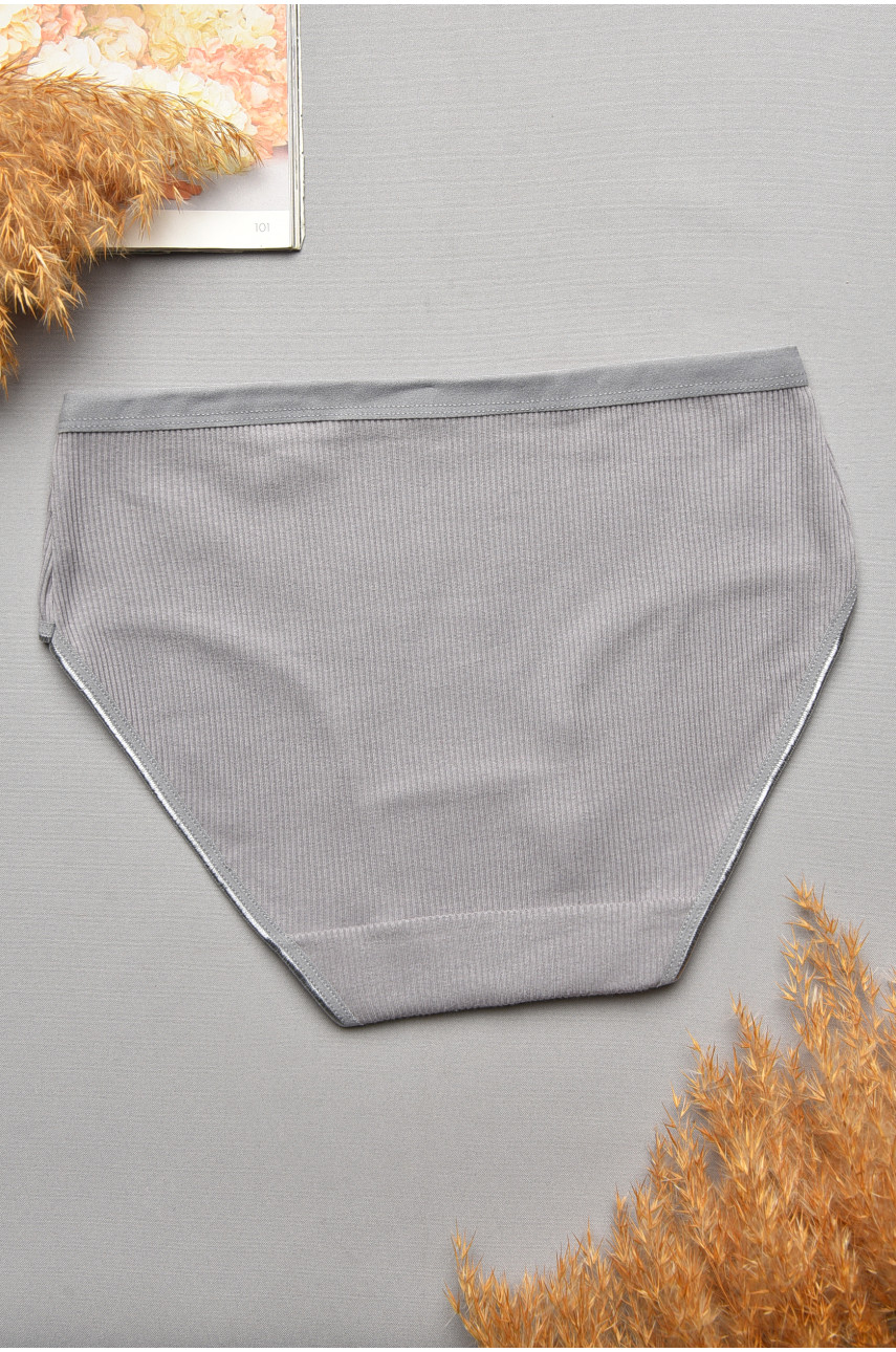 Трусы женские серого цвета 0223 207554