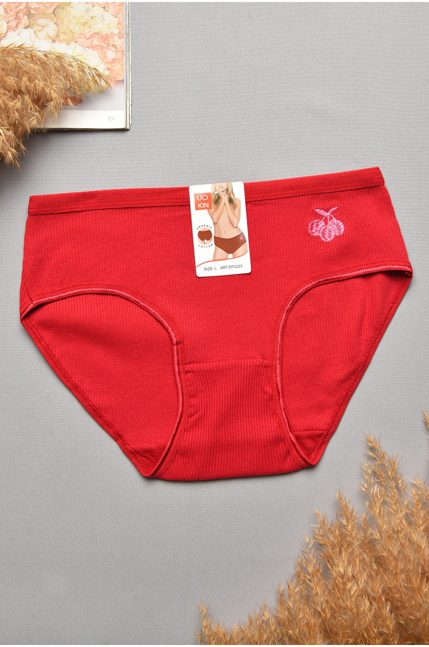 Трусы женские бордового цвета 0223 207555
