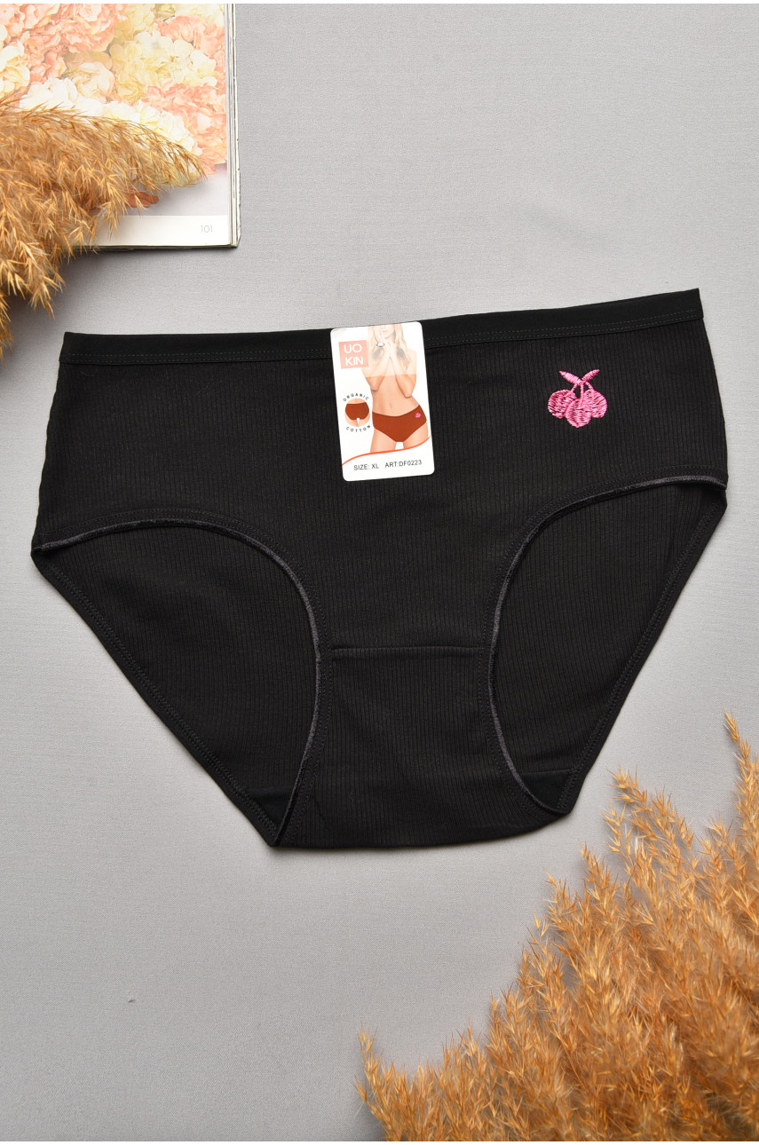 Трусы женские черного цвета 0223 207556