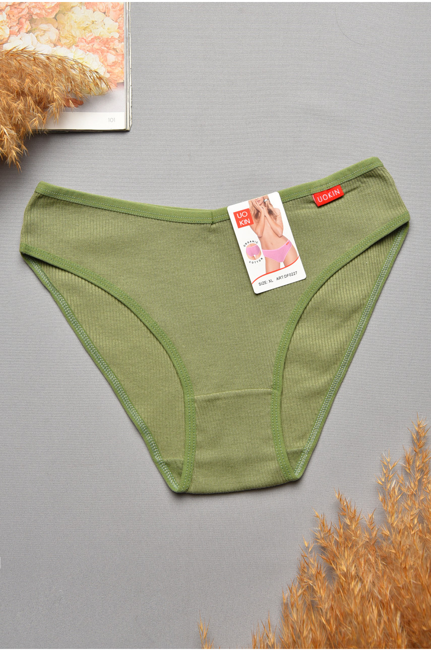 Трусы женские зеленого цвета 0227 207557