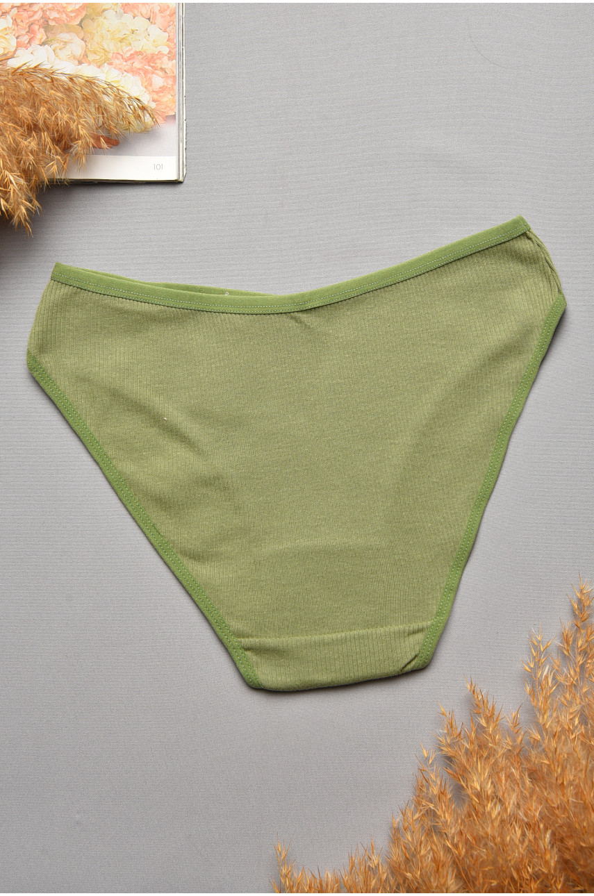Трусы женские зеленого цвета 0227 207557